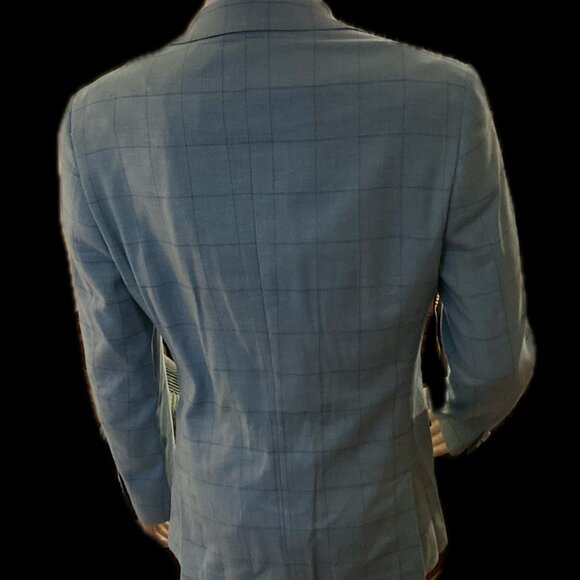 Peter Jackson Sports Jacket Green Aust. 104R Tessuti Italia - Picture 3 of 4